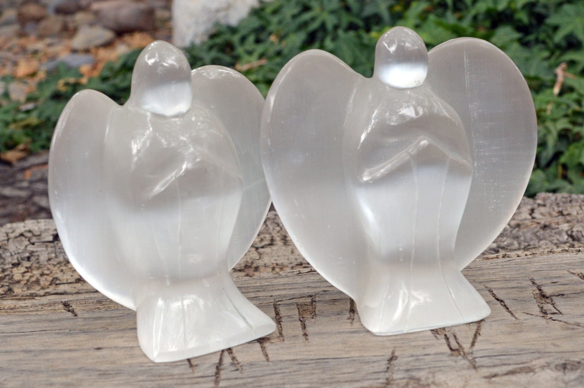 Selenite Angel Crystal Carving | Large |