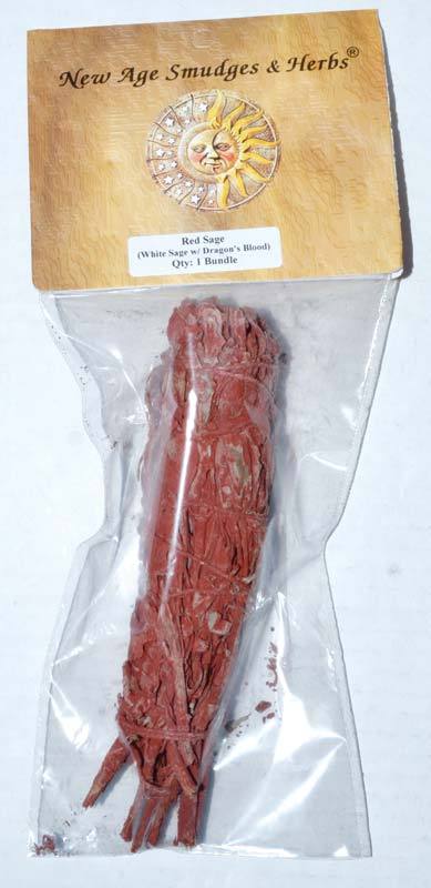 Smudge Sticks Dragons Blood & White Sage Smudge Stick | 5-6"