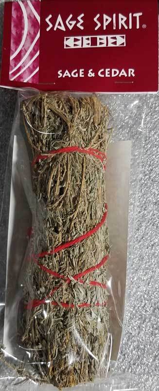 Smudge Sticks Sage & Cedar Smudge Stick | 7"
