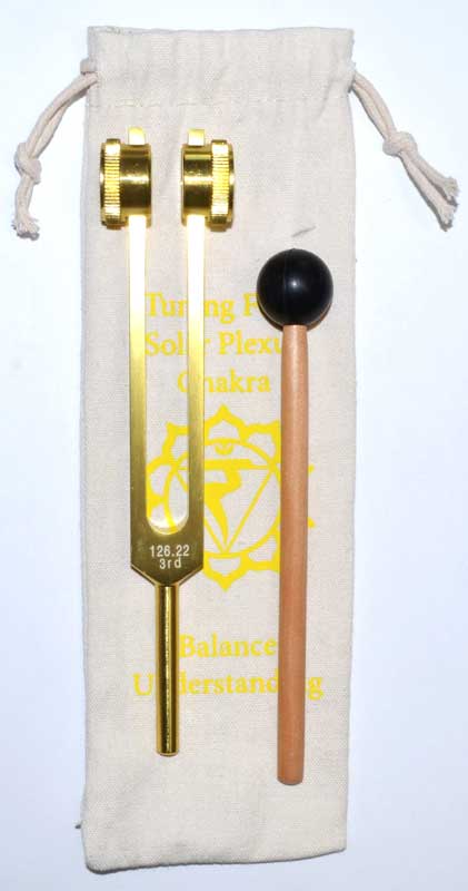 Sound & Vibrational Healing Solar Plexus (yellow) Tuning Fork