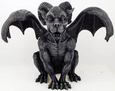 Statues Ram Horned Gargoyle Statue | 6"