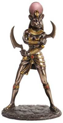 Statues Sekmet Statue | 11 1/2"