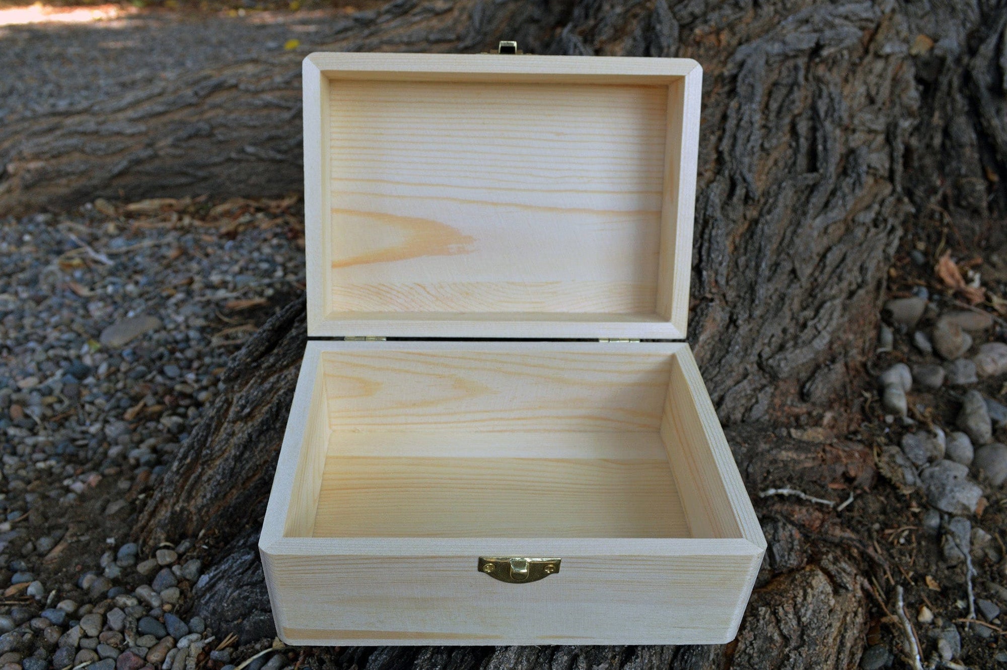 Tarot Accessories Goddess Pine Wood Box | 4" x  6"