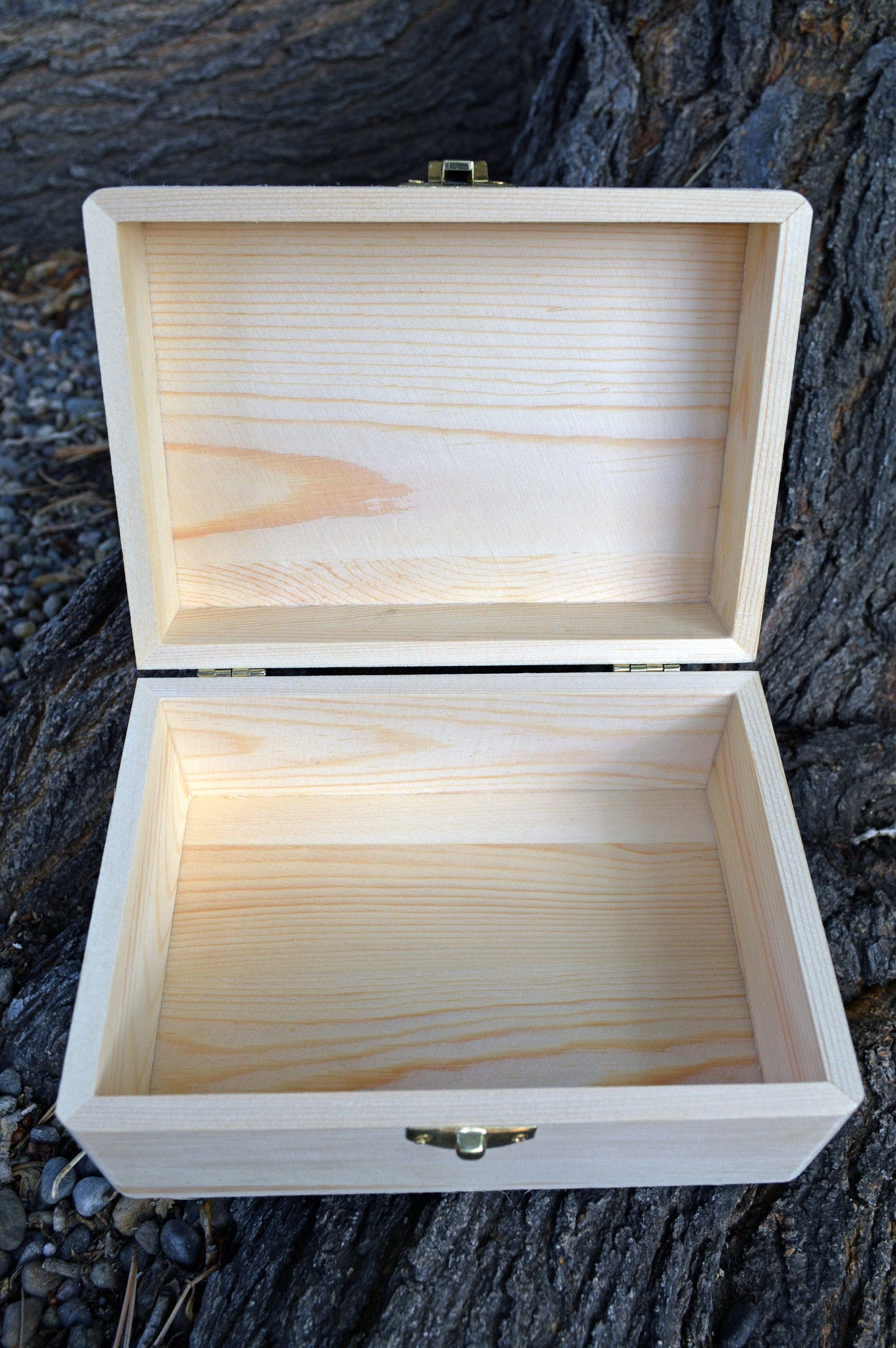 Tarot Accessories Goddess Pine Wood Box | 4" x  6"