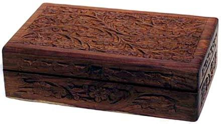 Handcrafted Box w/ Floral Design | 5