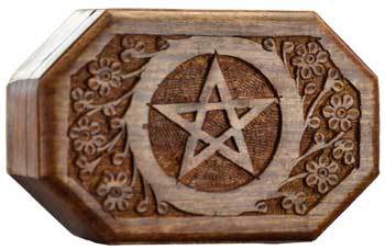 Octagonal Pentagram box