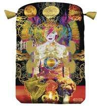 Tarot Accessories Starman Bag  6" x 9" | David Bowie Inspired Tarot Bag | Created by Davide De Angelis