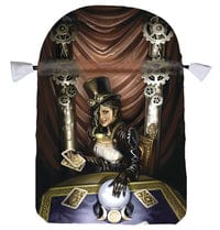 Tarot Accessories Steampunk High Priestess Satin Tarot Bag | 6 x 9 " | By Barbara Moore