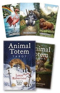 Tarot Decks Animal Totem Tarot Deck & Book by Leeza Robertson