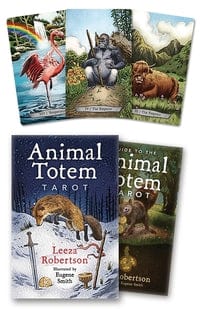 Animal Totem Tarot Deck & Book by Leeza Robertson