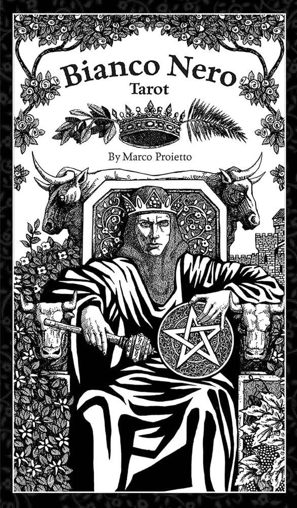 Tarot Decks Bianco Nero (Black & White) Tarot by Marco Proietto