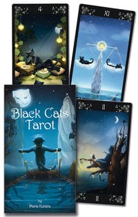 Tarot Decks Black Cats Tarot by Maria Kurarai