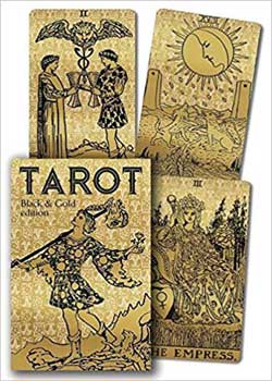 Tarot Decks Black & Gold Tarot Deck and Book London 1909