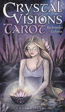 Tarot Decks Crystal Visions Tarot Deck by Jenifer Galasso