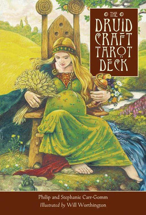 Tarot Decks Druid Craft Tarot Deck - by Philip & Stephanie Carr-Gomm (Deck 4 x 5 3/4 + 80 pg book)