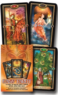 Tarot Decks Easy Tarot Deck & Book by Ellershaw & Marchetti