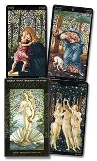 Golden Botticelli Tarot by Lo Scarabeo