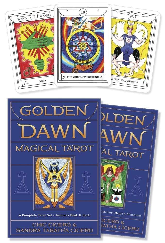 Tarot Decks Golden Dawn Magical Tarot by Chic Cicero, Sandra Tabatha Cicero