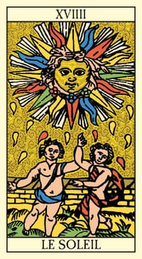 Tarot Decks Golden Tarot of Marseille (1751)