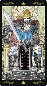 Tarot Decks Golden Universal Tarot Deck by Roberto DeAngelis