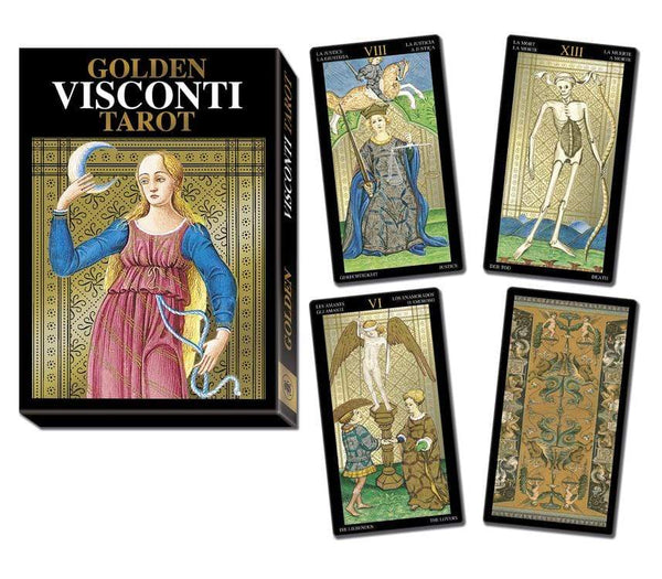 Tarot Decks Golden Visconti Grand Trumps by Lo Scarabeo