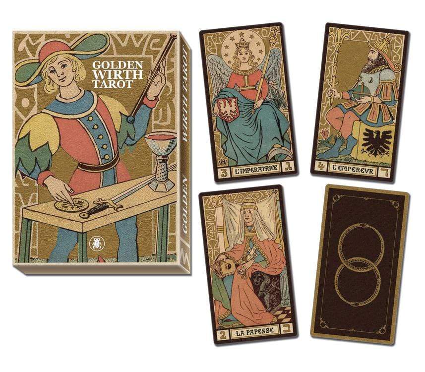 Tarot Decks Golden Wirth Tarot Grand Trumps by Lo Scarabeo