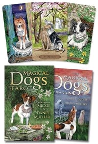 Tarot Decks Magical Dogs Tarot Deck & Book by Mickie and Dan Mueller