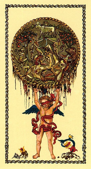 Tarot Decks Medieval Scapini Deck by Luigi Scapini