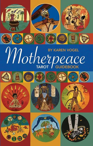 Tarot Decks Mini Motherpeace Round Tarot Deck & Book Set by Karen Vogel and Vicki Noble