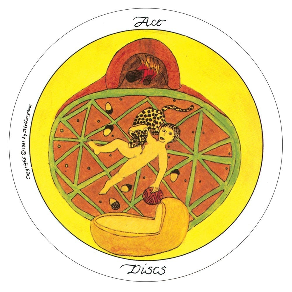 Tarot Decks Motherpeace Round Tarot Deck by Karen Vogel and Vicki Noble