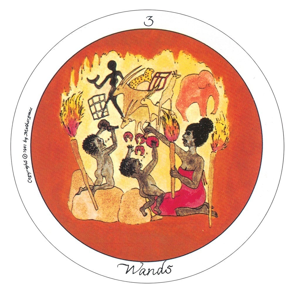 Tarot Decks Motherpeace Round Tarot Deck by Karen Vogel and Vicki Noble