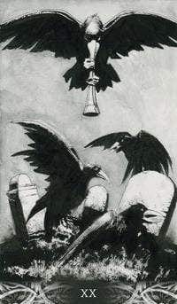 Murder of Crows Tarot by Corrado Roi, Charles Harrington