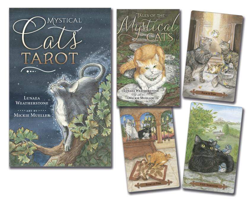 Tarot Decks Mystical Cats Tarot by Lunaea Weatherstone, Mickie Mueller