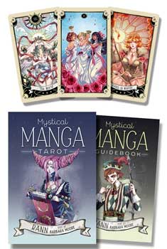 Tarot Decks Mystical Manga tarot Deck & Book by Rann & Moore