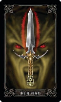Tarot Decks Necronomicon Tarot by Anne Stokes and Donald Tyson