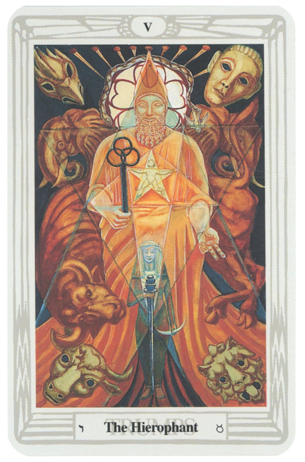 Tarot Decks Pocket Swiss Crowley Thoth Tarot Deck