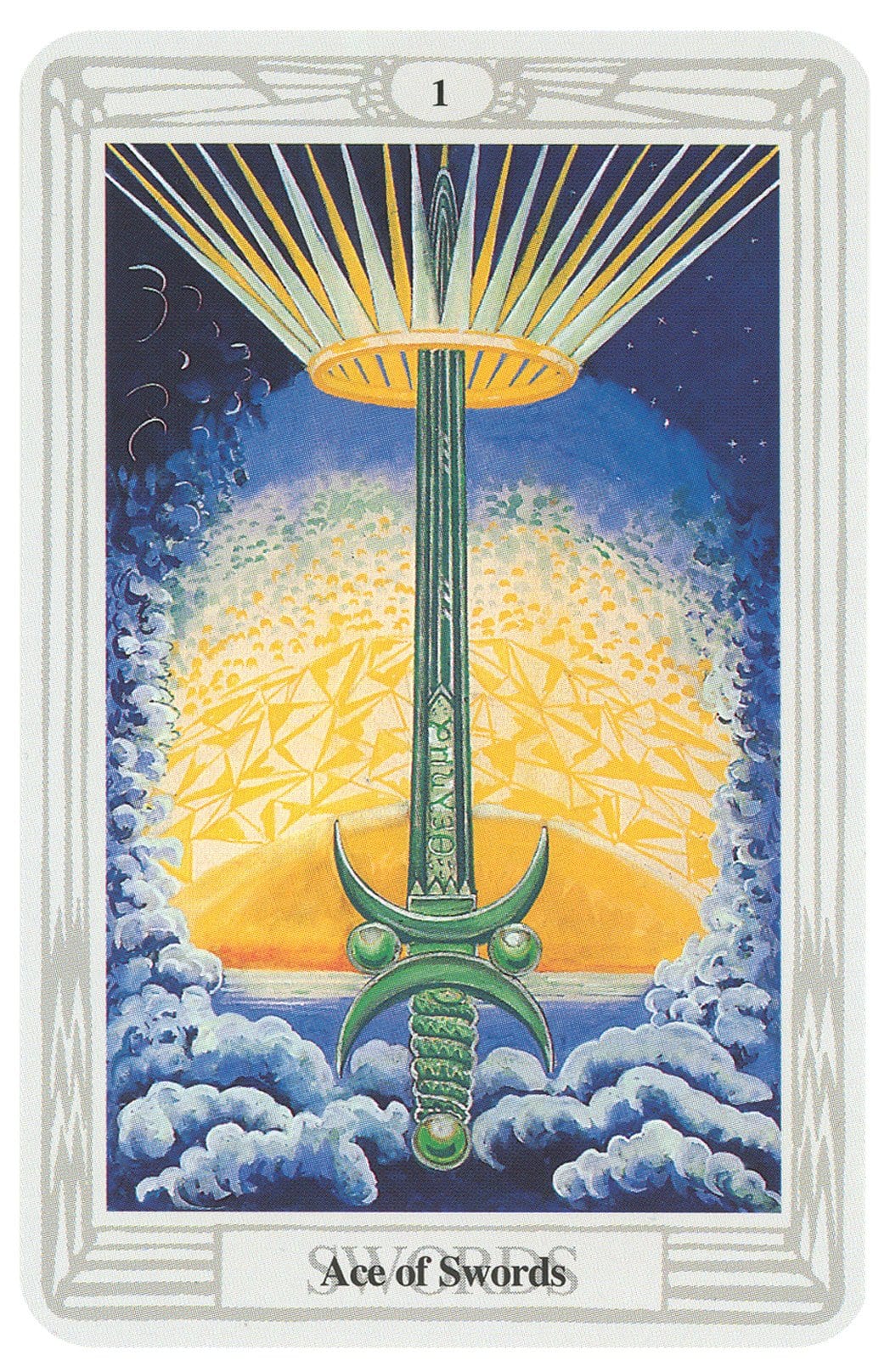 Tarot Decks Pocket Swiss Crowley Thoth Tarot Deck