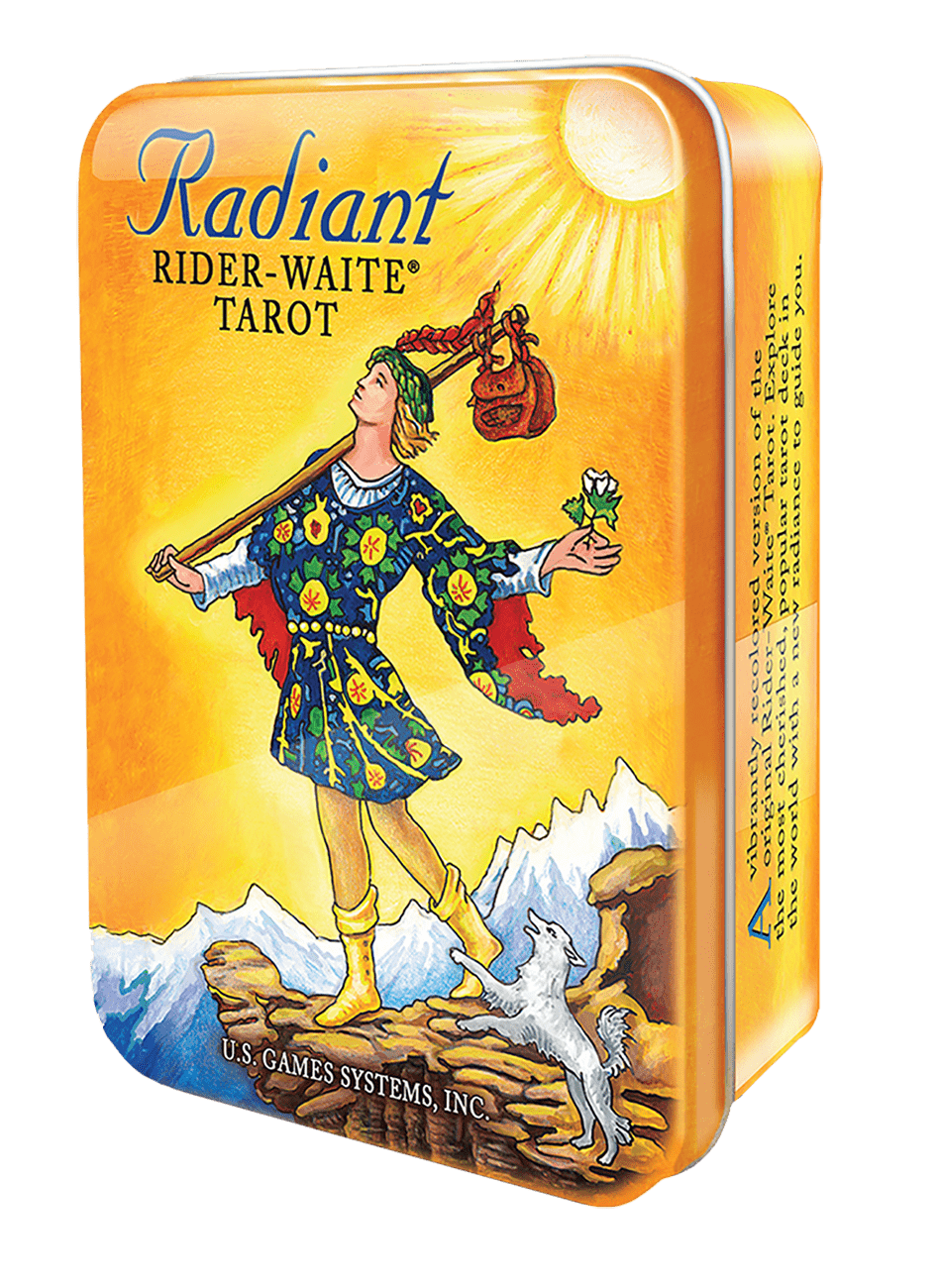 Tarot Decks Radiant Rider-Waite Tarot Deck in Tin