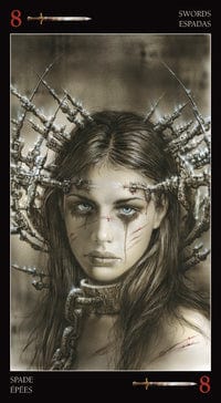 Tarot Decks Royo Dark Tarot Deck by Lo Scarabo