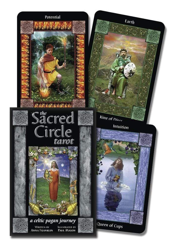 Tarot Decks Sacred Circle Tarot Deck by Anna Franklin, Paul Mason