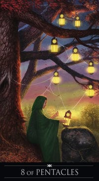 Tarot Decks Silver Witchcraft Tarot Deck by Moore & Rivolli