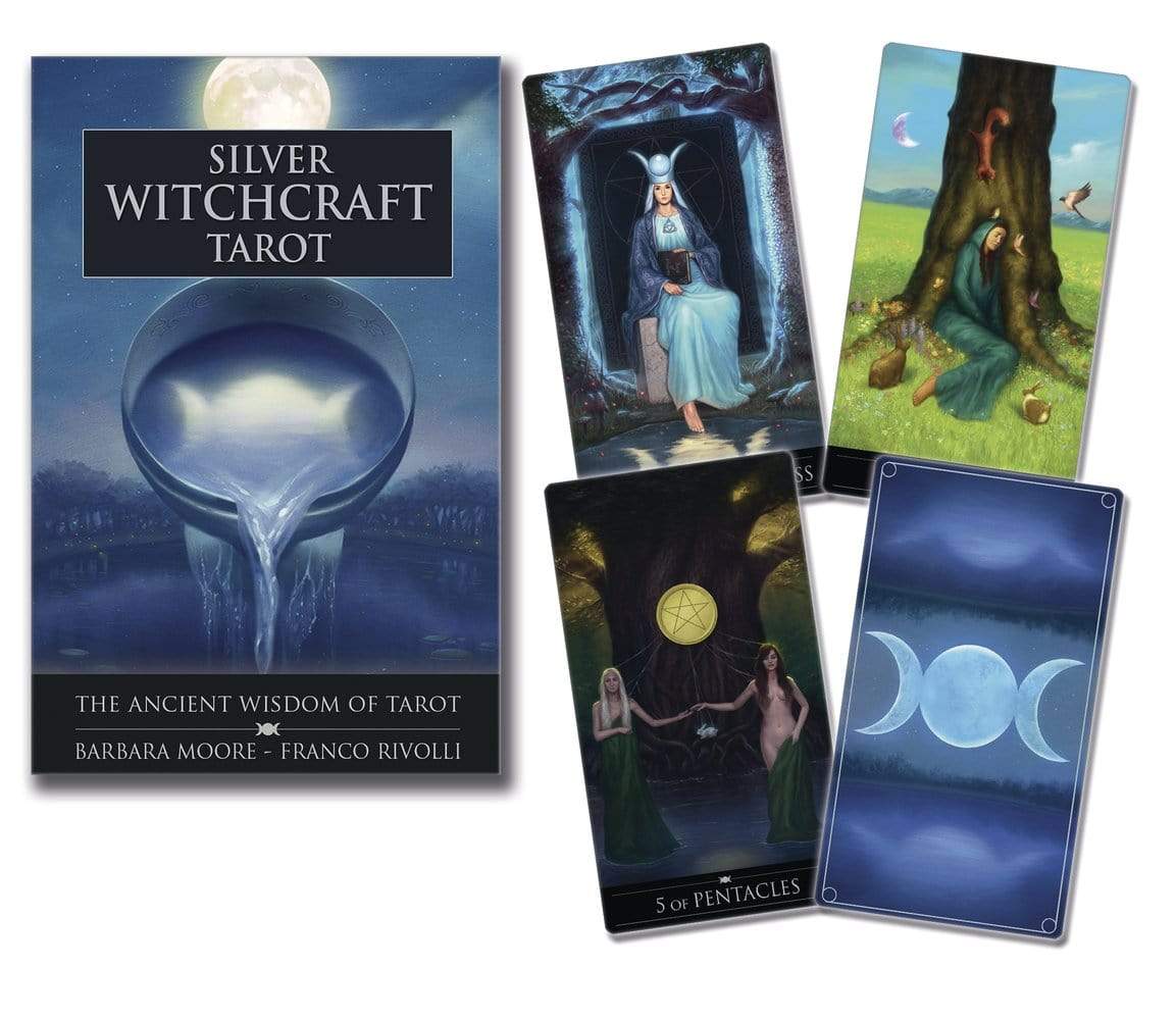 Tarot Decks Silver Witchcraft Tarot Kit by Barbara Moore, Franco Rivolli