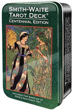 Smith-Waite Centennial Tarot Deck (Decorative Tin)