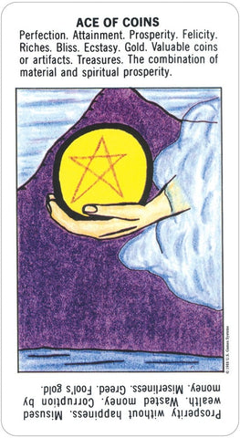 Starter 78-Card Tarot Deck by artist George R. Bennett