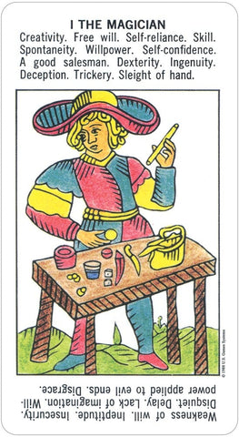 Starter 78-Card Tarot Deck by artist George R. Bennett