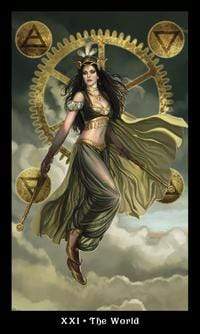 Tarot Decks Steampunk Tarot Deck & Book by Barbara Moore