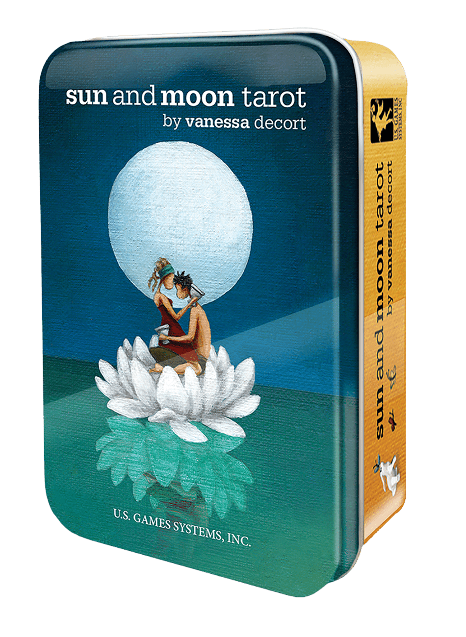 Tarot Decks Sun & Moon Tarot in a Tin by Vanessa Decort