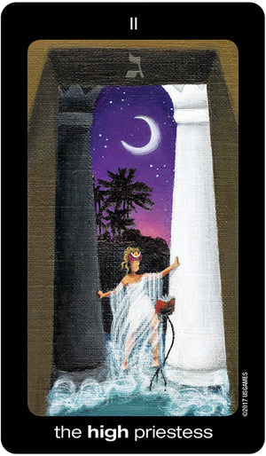 Tarot Decks Sun & Moon Tarot in a Tin by Vanessa Decort