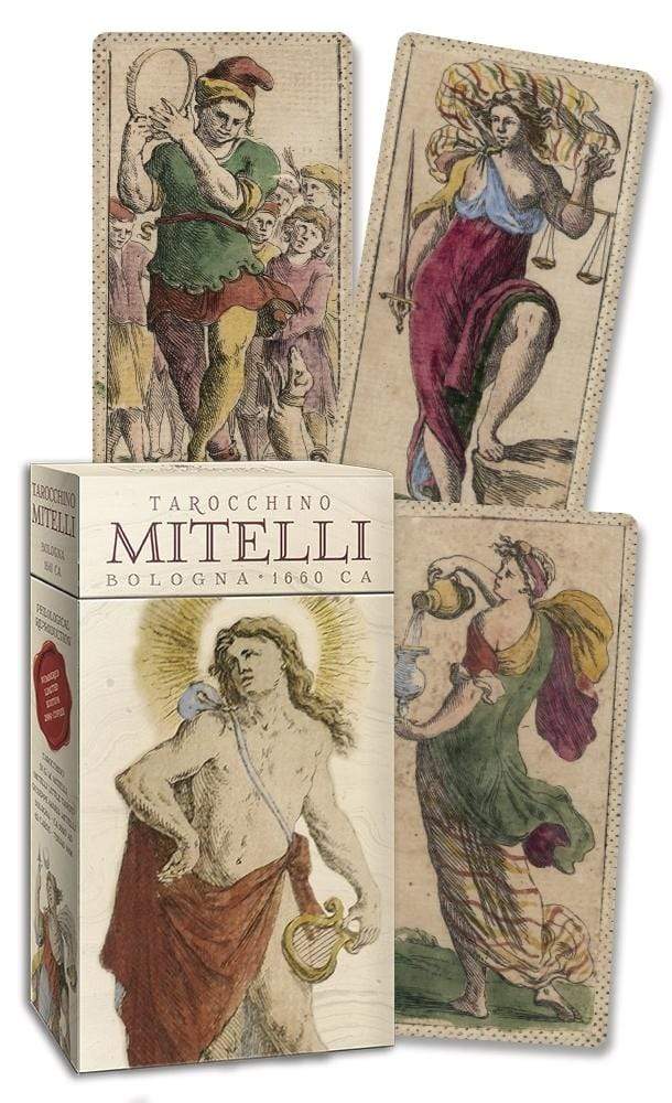 Tarot Decks Tarocchino Mitelli Deck by Giuseppe Maria Mitelli