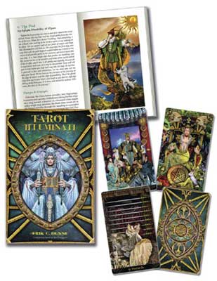 Tarot Illuminati Deck and Book by Erik C. Dunne & Kim Huggens